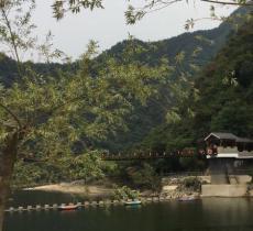 杨家寨景区漂流
