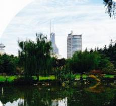 延安中路大型公共绿地段