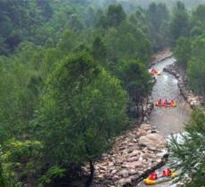 太行大峡谷漂流