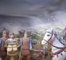 西夏史话塑像馆